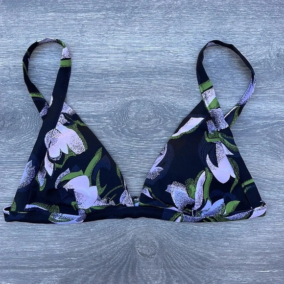 RVCA Pixie Hi-Tri Bikini Top & Pixie French Bikini Bottoms, true black - Picture 4 of 10